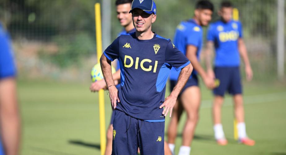Penúltimo entrenamiento antes de ir a Mallorca. (foto Cádiz CF)