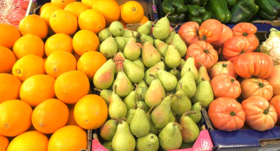 Frutas en el mercado