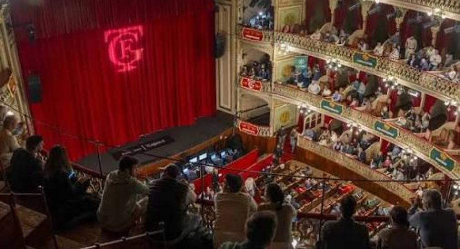 Una imagen del interior del Gran Teatro Falla.