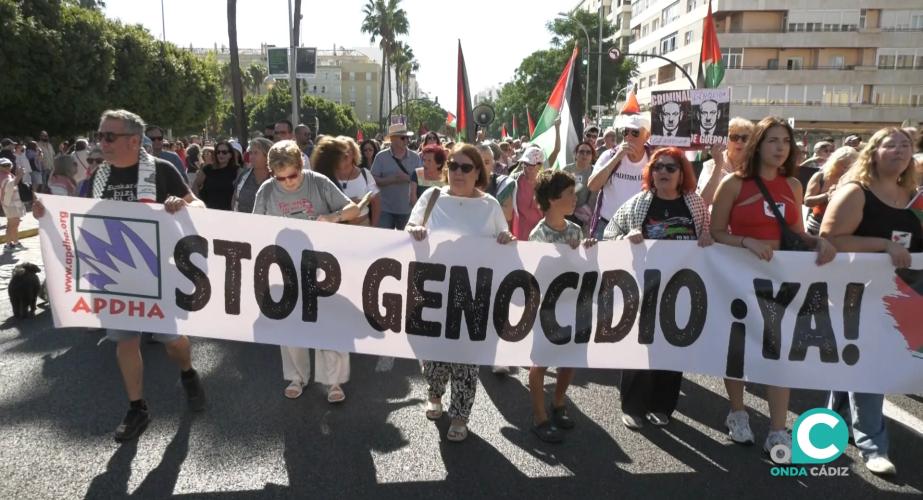 Cádiz con Palestina