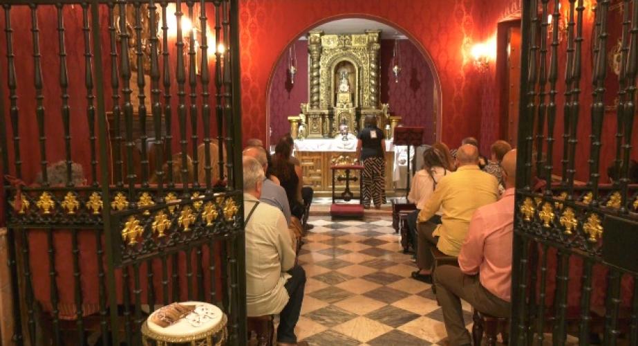 La Orden Servitas da culto a este santo durante el año en su capilla de la calle Sagasta