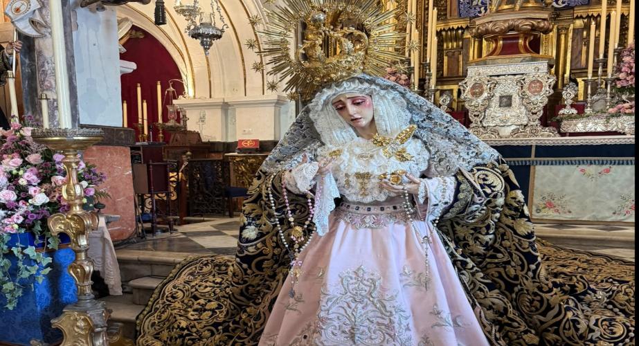 Imagen de la María del Rosario en sus Misterios Dolorosos
