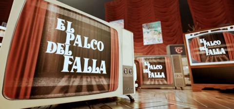 El palco del Falla