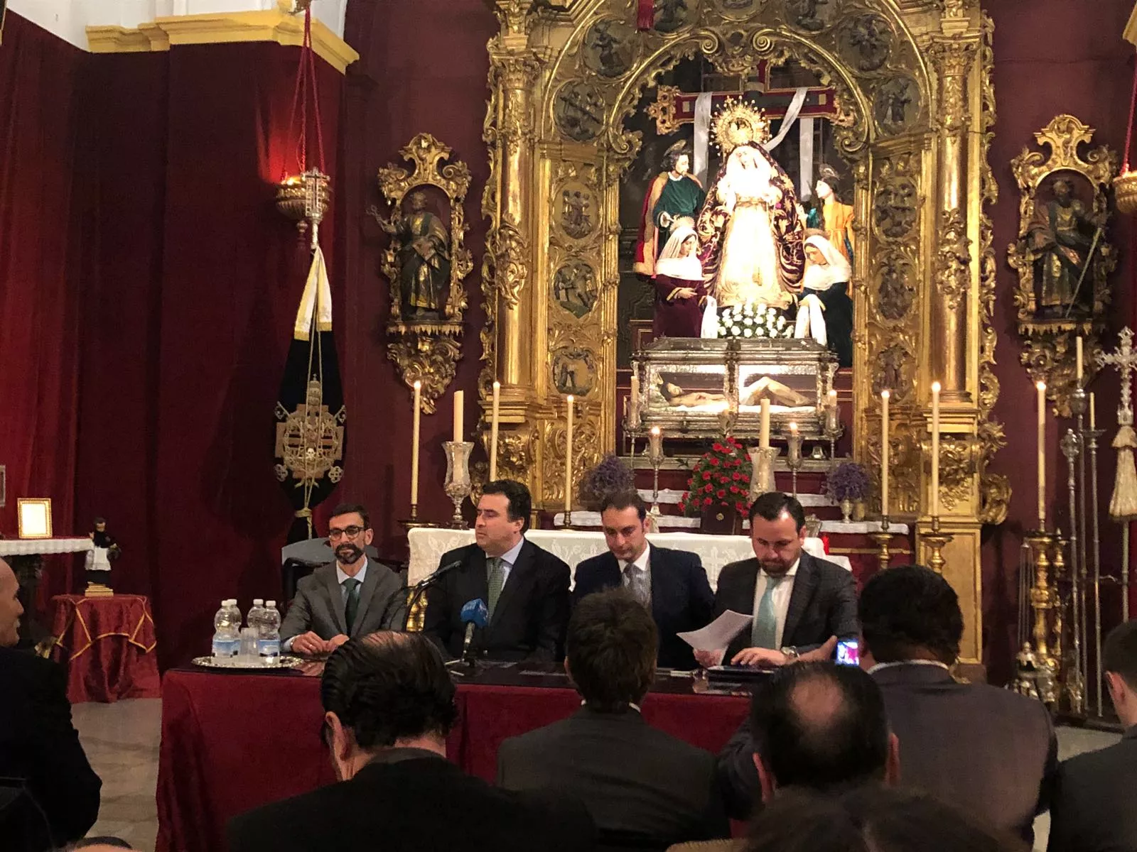 Los pregoneros de la Semana Santa de 2018 de Cádiz, Jerez y Sevilla en este encuentro anual