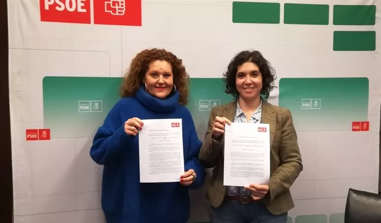 Las parlamentarias andaluzas del PSOE por la provincia de Cádiz, Araceli Maese y Noelia Ruiz noticias cadiz parlamentarias socialistas.jpg