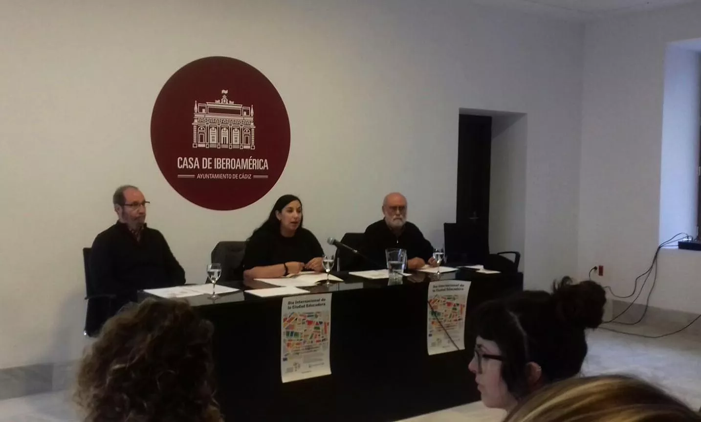 Imagen de la presentación de unas jornadas con motivo del Día Internacional de la Ciudad Educadora noticias cadiz jornada ciudad educadora_0.jpg