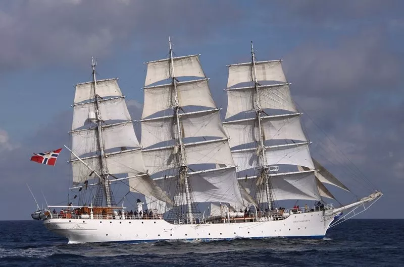 'Christian Radich', velero noruego noticias cadiz voluntarios regata.jpg