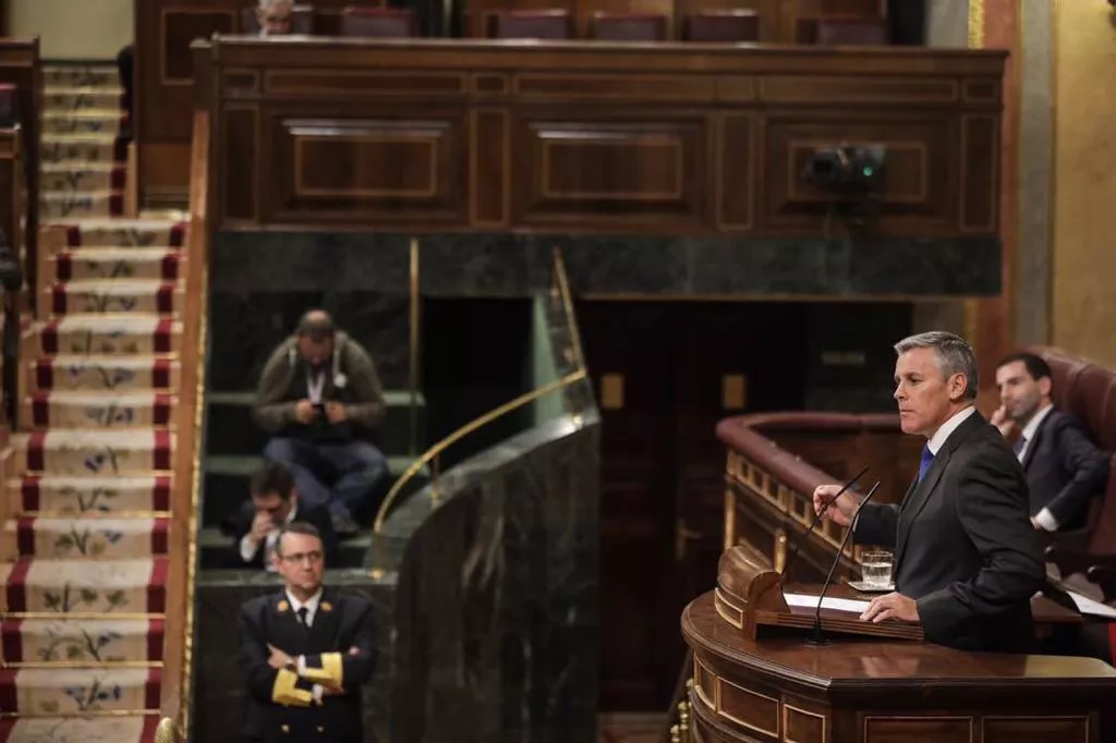 El diputado nacional de Ciudadanos por Cádiz, Javier Cano, en el Congreso de los Diputados noticias cadiz javier cano.jpeg