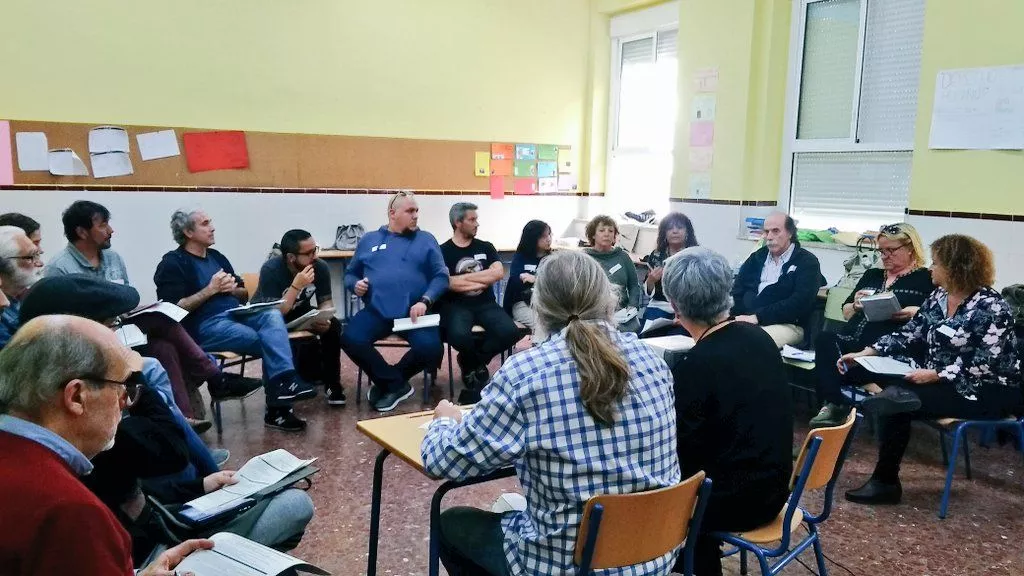 Los encuentros se desarrollaron en el IES Columela noticias cadiz adelante andalucia_4.jpg