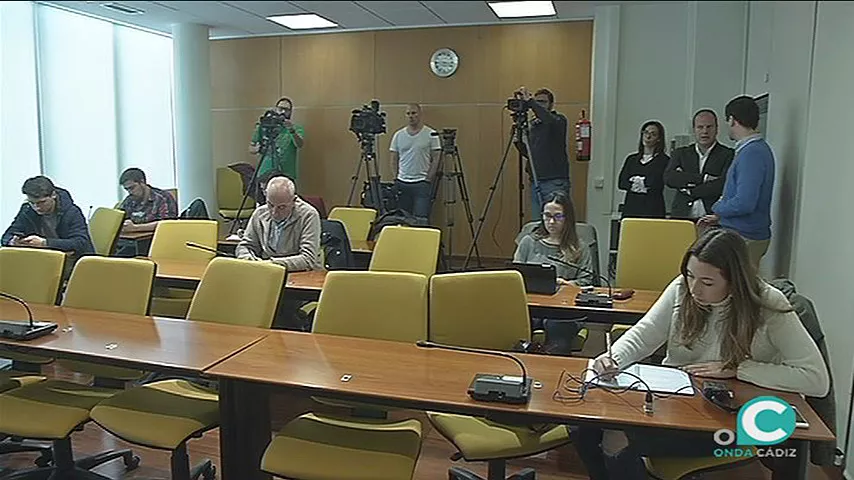 Periodistas en una rueda de prensa noticias cadiz periodistas_1.jpg