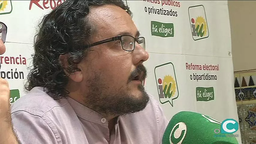 El coordinador provincial de Izquierda Unida, Fernando Macías noticias cadiz fernando macias_2.jpg
