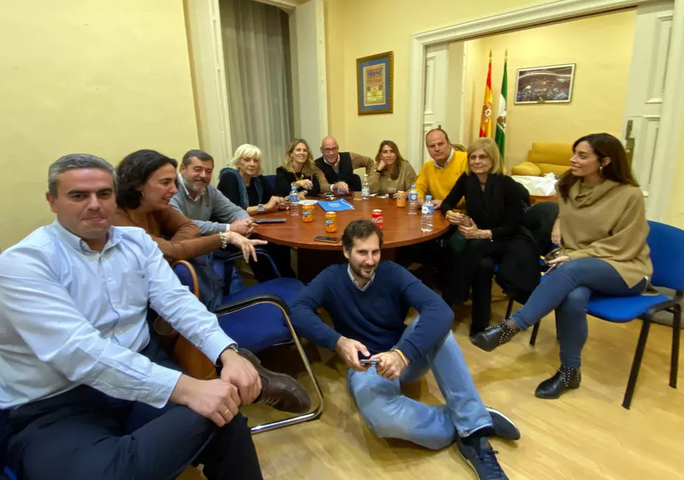 La junta directiva del PP en la provincia, a la espera de los resultados en esta jornada electoral NOTICIAS CADIZ PP_1.jpg