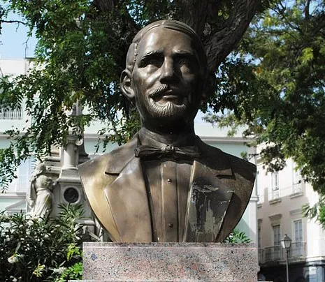 Busto de Juan Pablo Duarte en la Alameda. wikipedia noticias cadiz juan pablo duarte.jpg