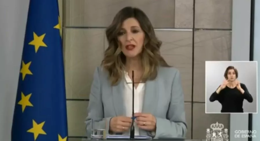 Ministra de Trabajo, Yolanda Díaz noticias cadiz despidos.jpg