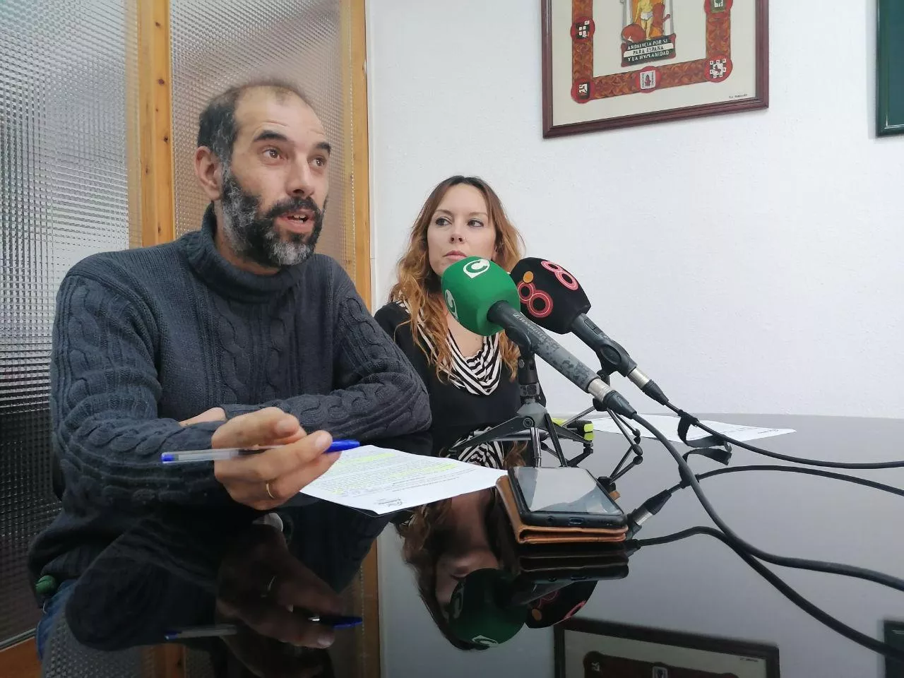 Lorena Garrón y Antonio Romero diputados de Adelante Cádiz noticias cadiz lorena garrón y antonio romero diputados Adelante Cádiz 2.jpg