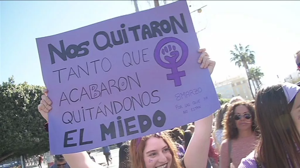 Manifestación en Cádiz el pasado 8M