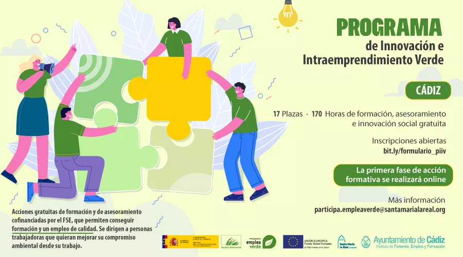 Más de 80 personas mejoran su compromiso medioambiental en el Programa de Innovación e Intraemprendimiento Verde