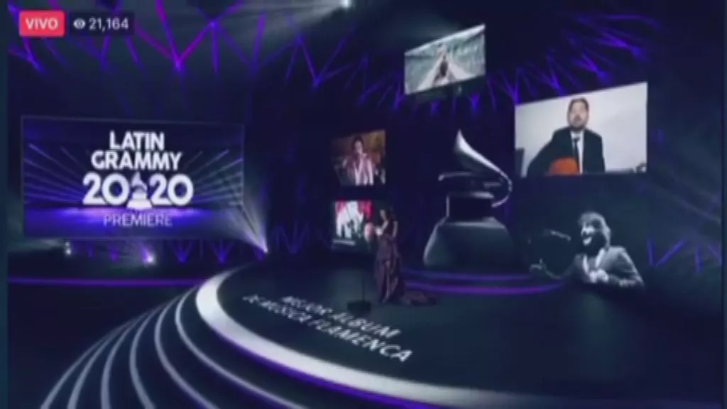 Por la crisis sanitaria, la gala de los Grammy Latino 2020 se ha retransmitido por streaming 