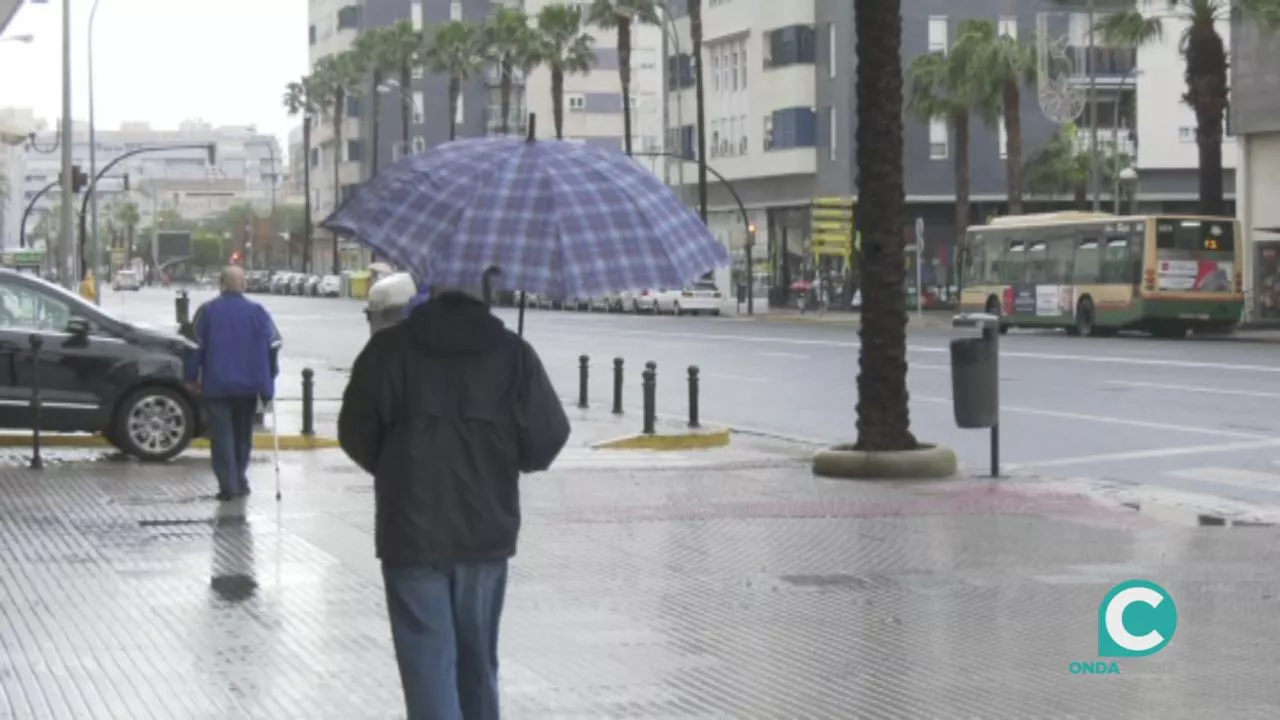 Las lluvia en la capital ha sido la protagonista durante el fin de semana