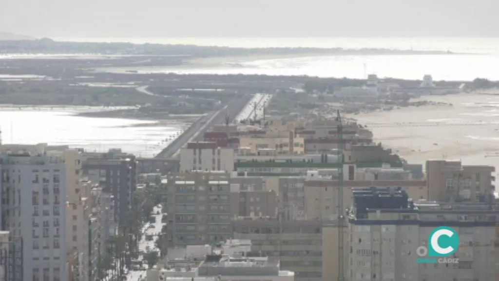 Parte de Cádiz podría quedar inundada en 2050 por la progresiva subida del nivel del mar