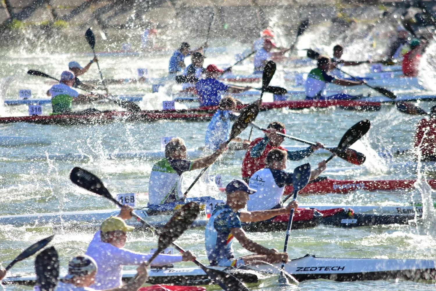 Imagen de la prueba celebrada en Sevilla