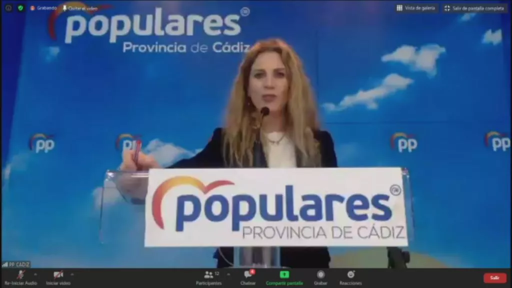 La presidenta del PP Cádiz y Delegada provincial de la Junta, Ana Mestre 