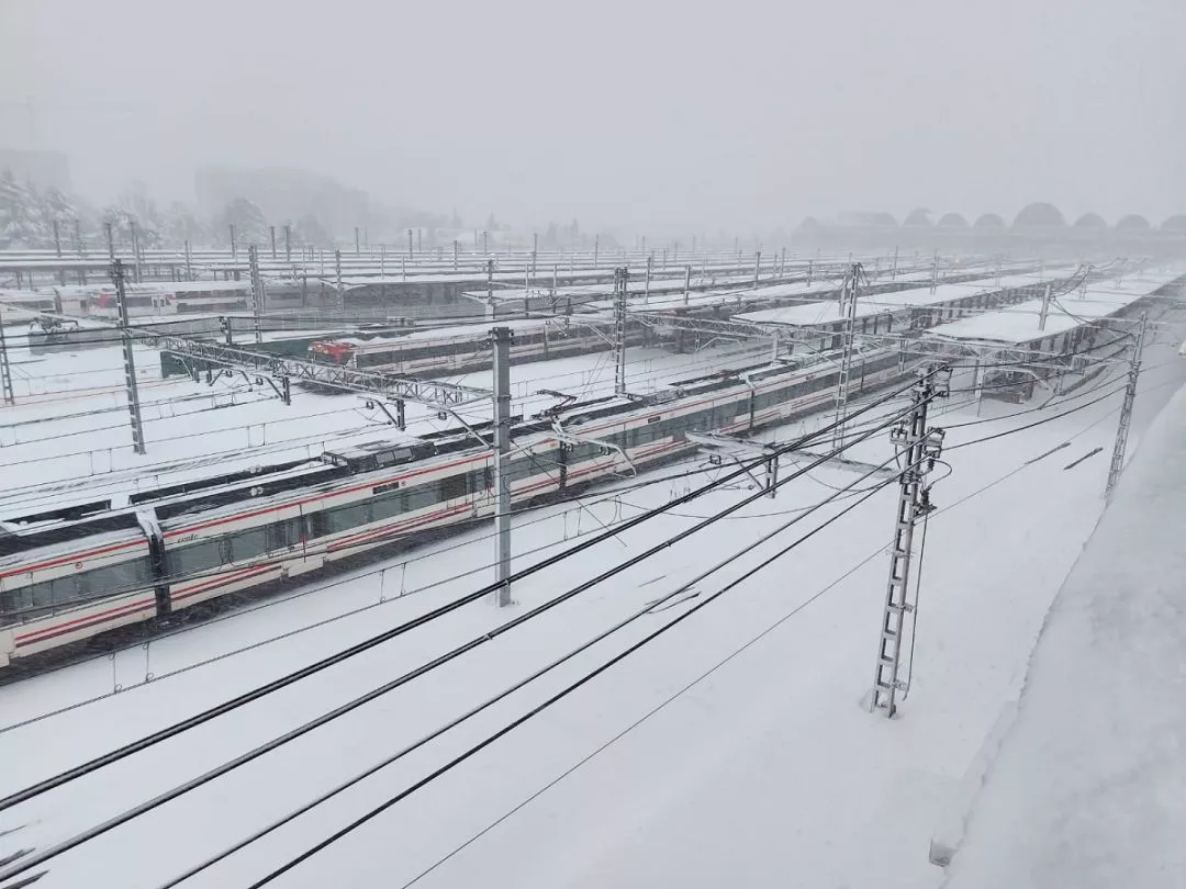 Se ha suspendido la circulación de trenes