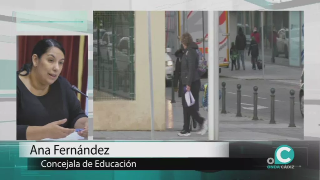 La concejala de Enseñanza, Ana Fernández La concejala de Enseñanza, Ana Fernández