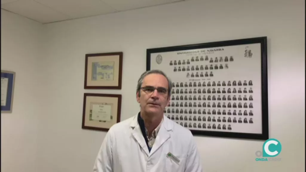 El presidente del Colegio de Farmacéuticos de Cádiz, Ernesto Cervilla 