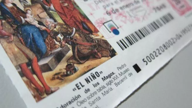 Un décimo de la Lotería del Niño Un décimo de la Lotería del Niño