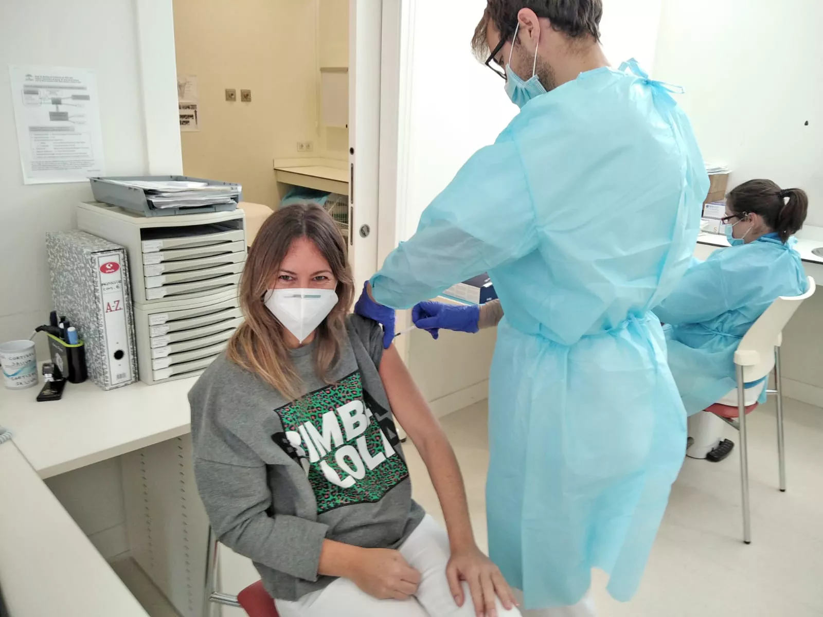 La segunda vacunación se pone en marcha en la provincia de Cádiz