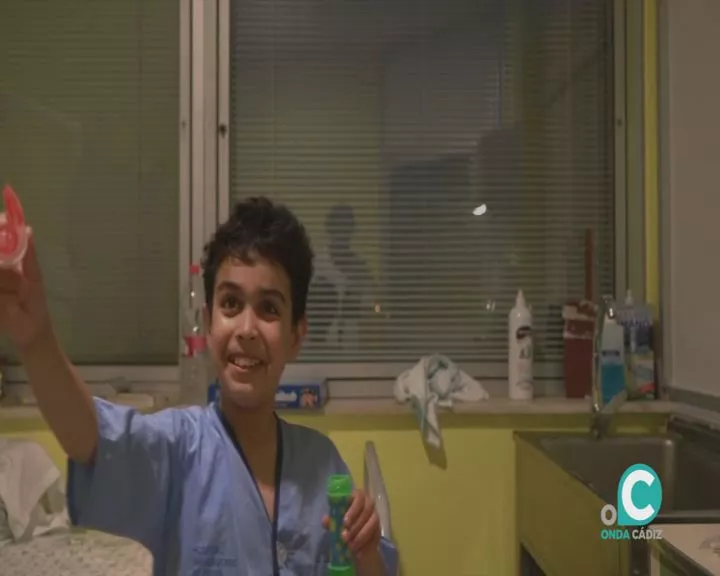 Taha, el protagonista de "Paraíso" en una de las escenas Taha, el protagonista de "Paraíso" en una de las escenas