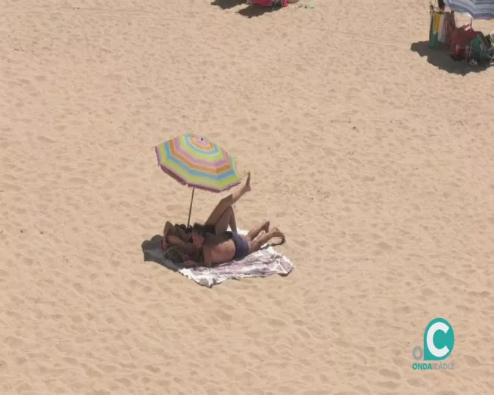 Una de las playas de Cádiz