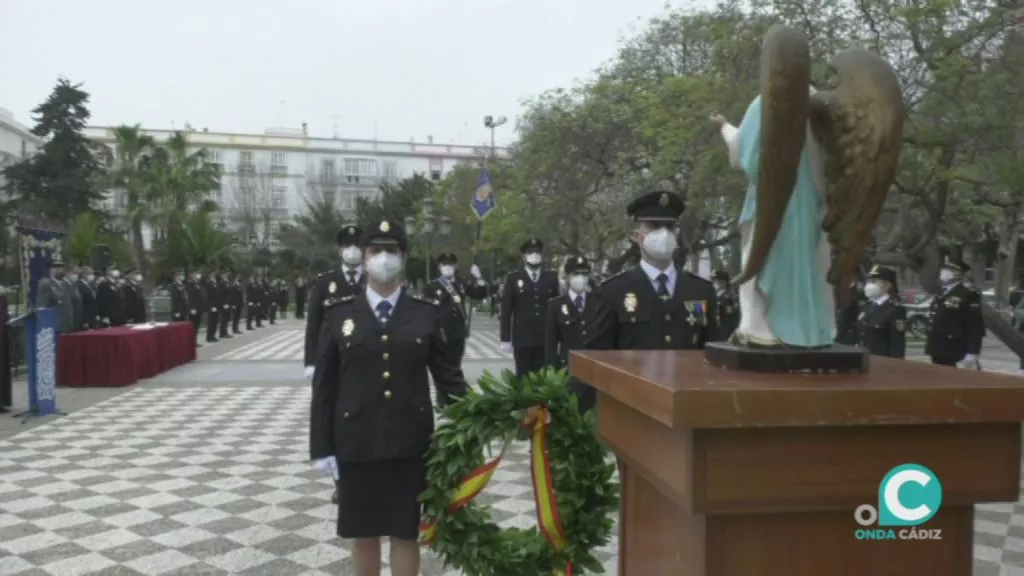 Homenaje a los fallecidos en acto de servicio 