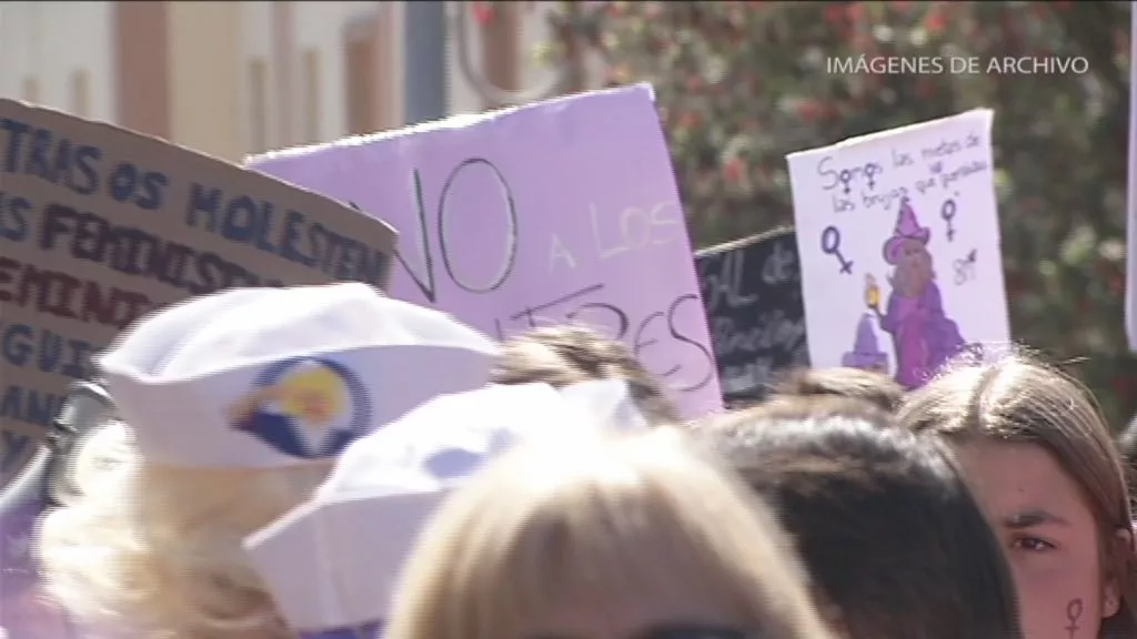 Manifestación del 8M de 2020