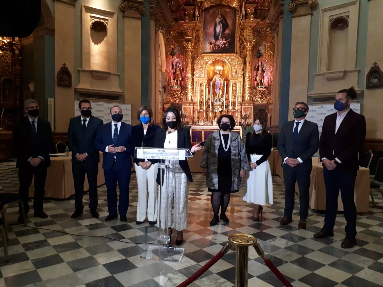 La Mesa del Parlamento en el Oratorio de San Felipe