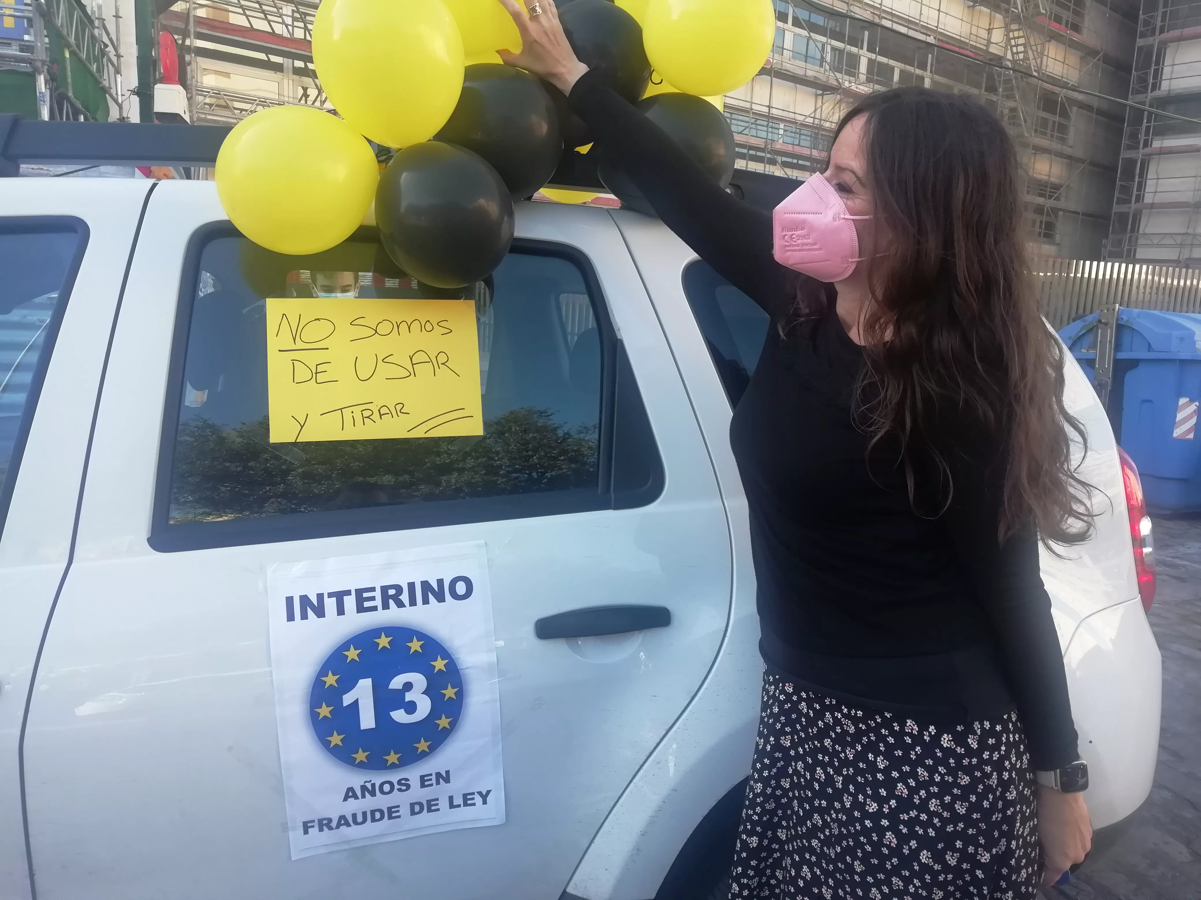 Los interinos y el personal laboral vuelve a salir a la calle en su cita reivindicativa mensual