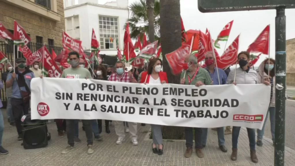 CCOO y UGT reclaman más control en prevención de riesgo y contra los accidentes laborales 