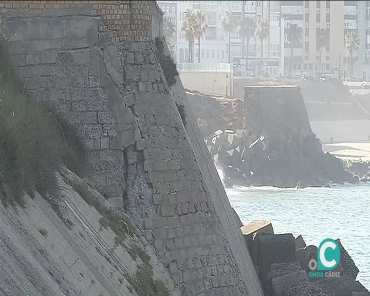 Una imagen de las murallas de la ciudad 