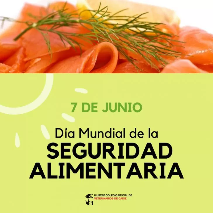 Cartel conmemorativo del día de la Seguridad Alimentaria 