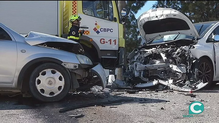 Cádiz fue la tercera provincia que registró más accidentes de tráfico en 2020 en Andalucía