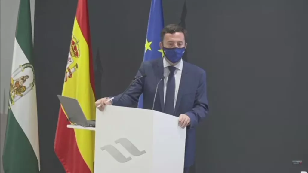 El presidente de Navantia, Ricardo Domínguez, interviene en la jornada de Radio Cádiz sobre astilleros