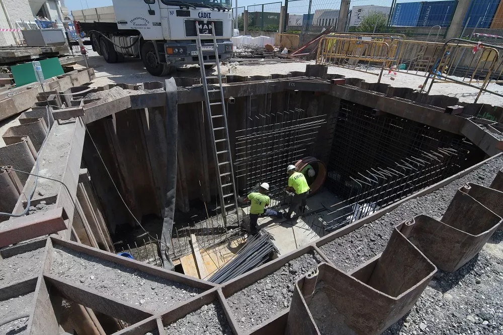 La actuación la está realizando Aguas de Cádiz