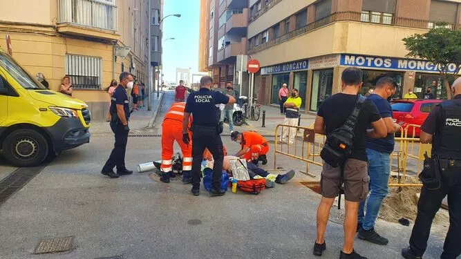 El trabajador sufrió una parada cardiorespiratoria