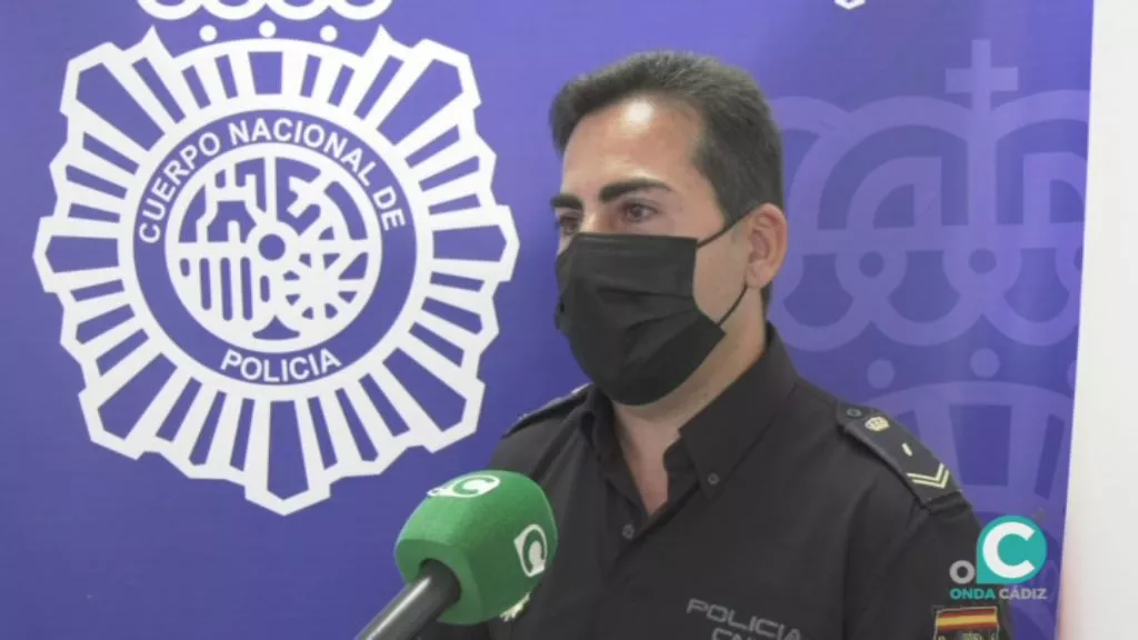 Andrés Bragado, portavoz de la Policía Nacional en Cádiz 