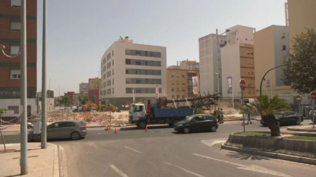 Avanzan las obras en la avenida transversal 