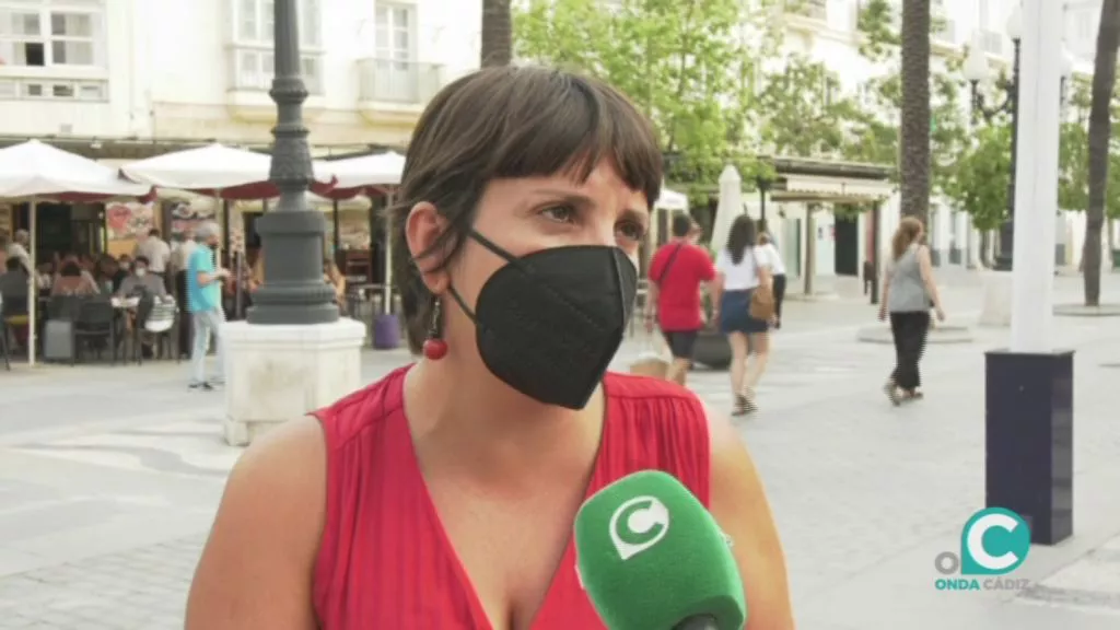 La concejala de Medio Ambiente, Rocío Sáez 