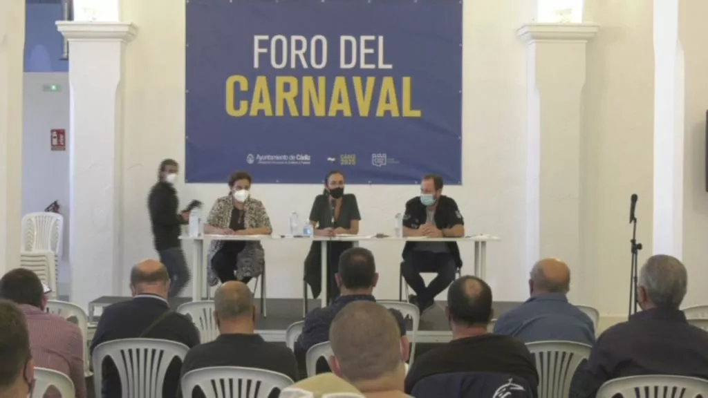 Foro del Carnaval donde se anunció el cambio de fechas