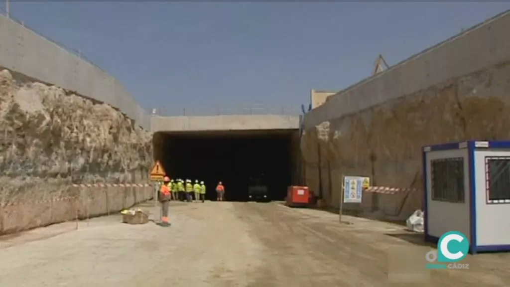 Los desperfectos en el túnel de conexión han retrasado las obras de la nueva terminal de contendores