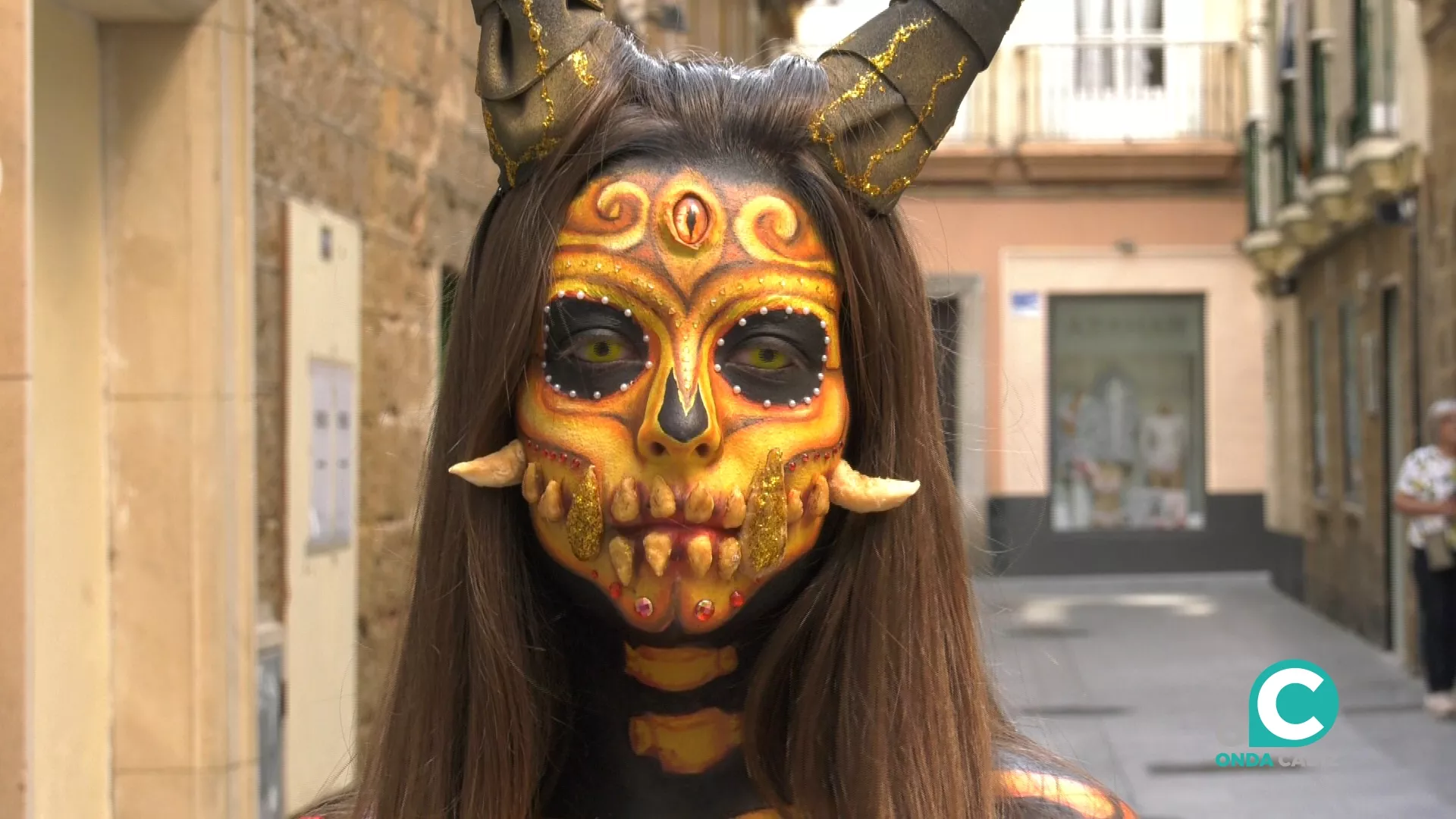 Son muchas las personas que deciden maquillarse en Halloween Son muchas las personas que deciden maquillarse en Halloween